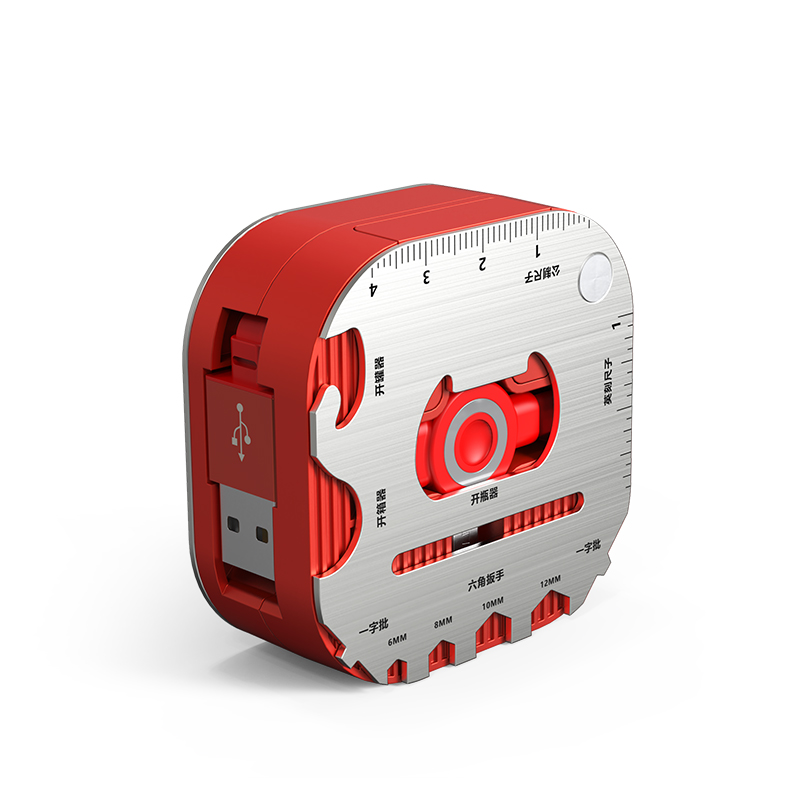 乐默LCB-326工具卡收纳数据线红色（单位：条）红色 红色